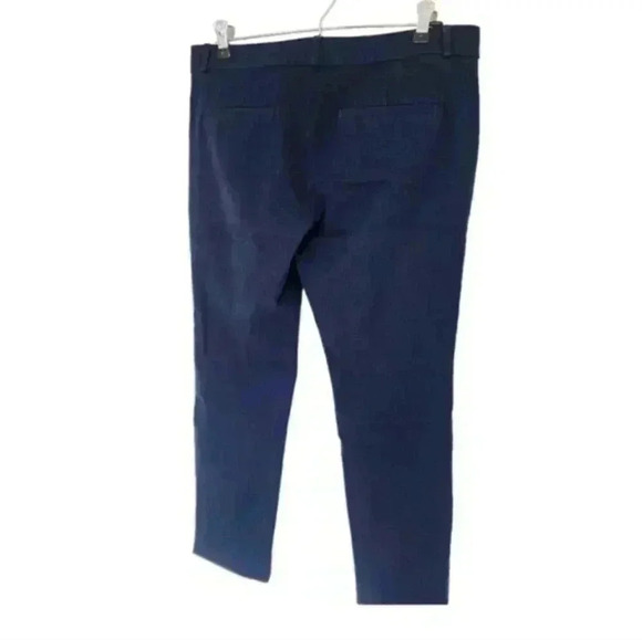 Banana Republic Sloan Pant Slim Ankle  Maritime Blue Trousers Women's size 8 - Picture 6 of 13